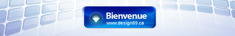 Design 89 Bienvenue boutton